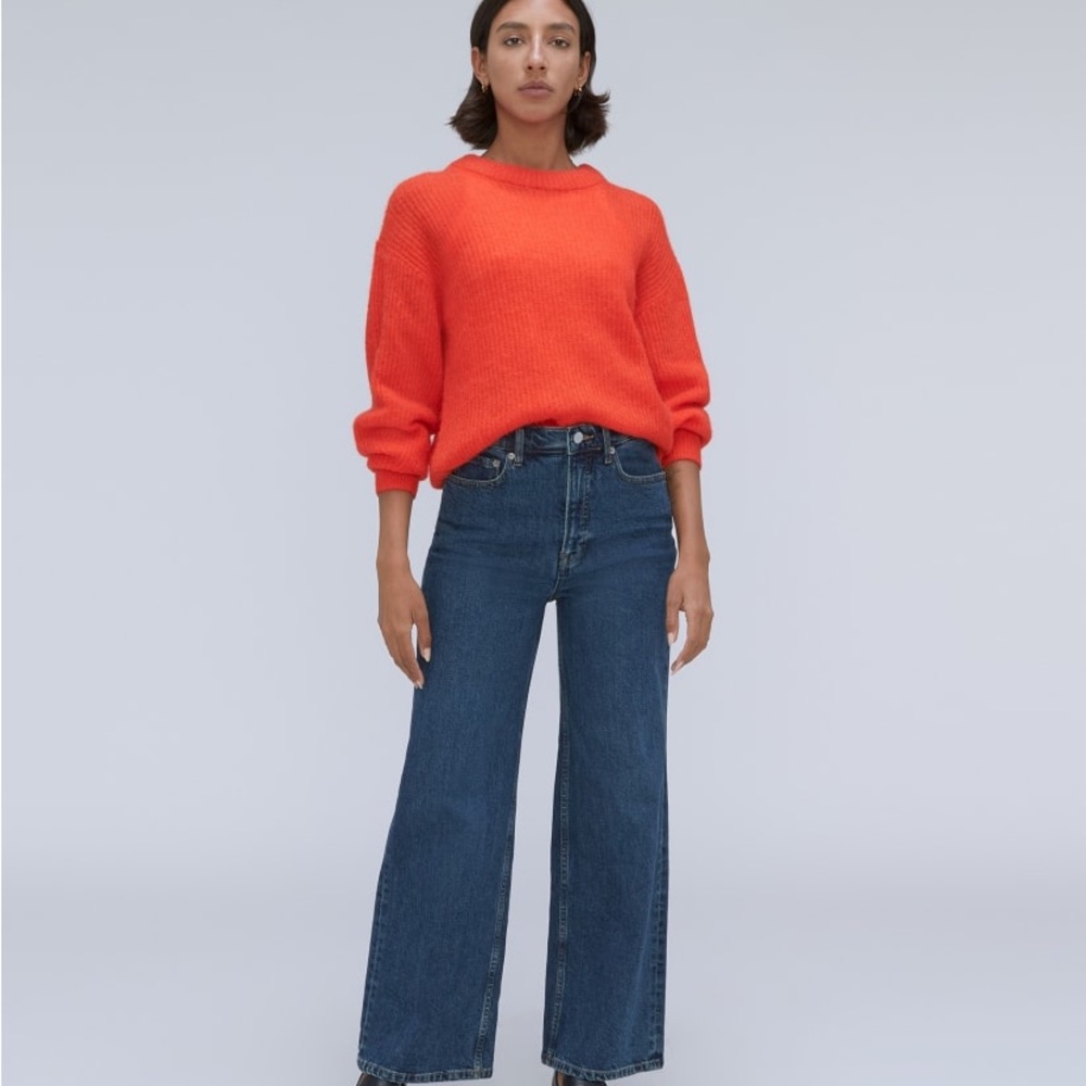 The Way High Sailor Jean Wide Leg Flare